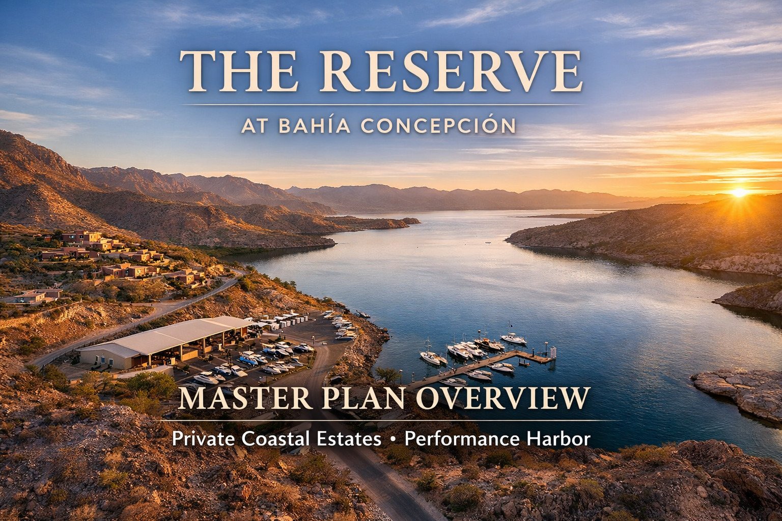 Exclusive luxury waterfront estates mexico offering low-density coastal living in Mulege, Baja California Sur.