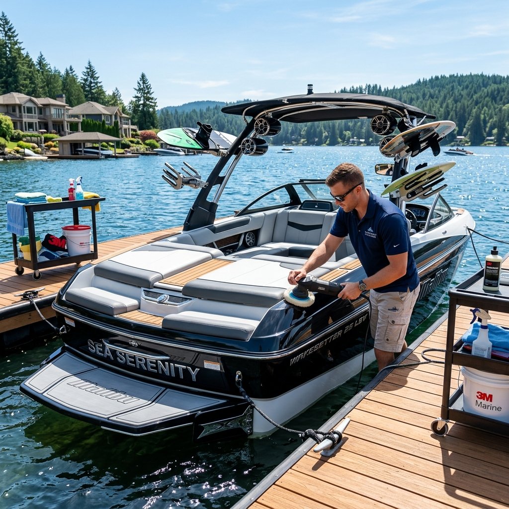Private boat storage for wake boats in Bahía Concepción Mexico