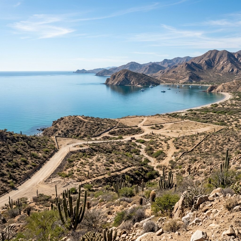 Phase 1 estate lots for sale in Bahía Concepción Baja California Sur